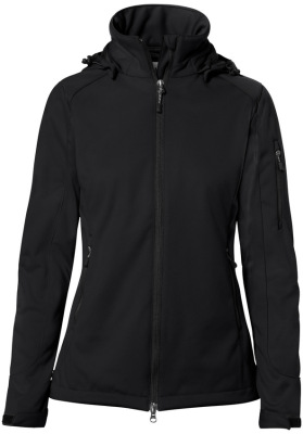 Hakro - Damen Softshelljacke Alberta (schwarz)
