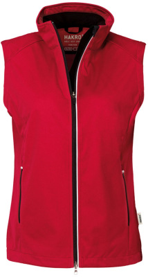 Hakro - Damen Light-Softshellweste Sarina (rot)