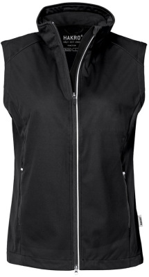Hakro - Damen Light-Softshellweste Sarina (schwarz)