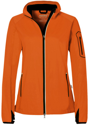 Hakro - Damen Light-Softshelljacke Sidney (orange)