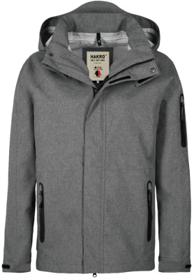 Hakro - Activejacke Houston (dunkelgrau meliert)