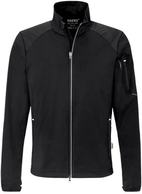 Hakro - Light-Softshelljacke Brantford (schwarz)
