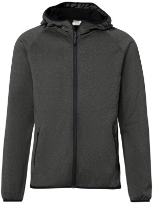 Hakro - Kapuzen-Tecjacke Indiana (anthrazit meliert)