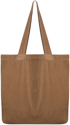 Native Spirit - Eco-friendly corduroy bag (Washed Dark Camel)