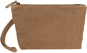Native Spirit - Eco-friendly corduroy pouch (Washed Dark Camel)