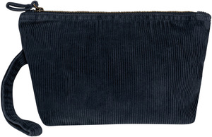 Native Spirit - Eco-friendly corduroy pouch (Washed Navy Blue)