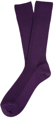 Native Spirit - Unisex eco-friendly socks (Deep Plum)
