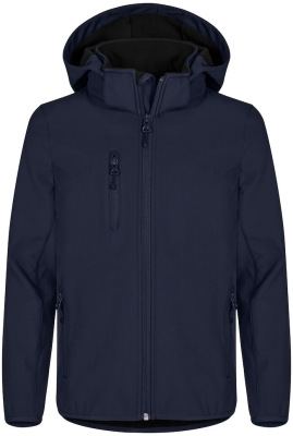 Clique - Classic Softshell Jacke Junior (Dunkelblau)