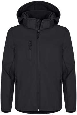 Clique - Classic Softshell Jacket Junior (Schwarz)