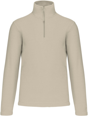 Kariban - Enzo Mikrofleece Pullover 1/4 Reißverschluss (beige)