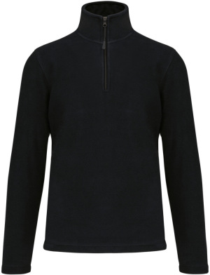 Kariban - Enzo Mikrofleece Pullover 1/4 Reißverschluss (black)