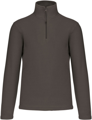 Kariban - Enzo Mikrofleece Pullover 1/4 Reißverschluss (green olive)