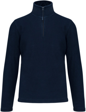 Kariban - Enzo Mikrofleece Pullover 1/4 Reißverschluss (navy)