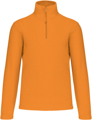 Kariban - Enzo Mikrofleece Pullover 1/4 Reißverschluss (Orange)