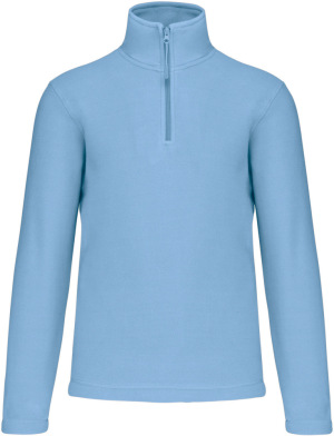 Kariban - Enzo Mikrofleece Pullover 1/4 Reißverschluss (Sky Blue)