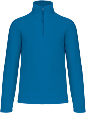 Kariban - Enzo Mikrofleece Pullover 1/4 Reißverschluss (Tropical Blue)