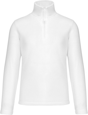 Kariban - Enzo Mikrofleece Pullover 1/4 Reißverschluss (white)