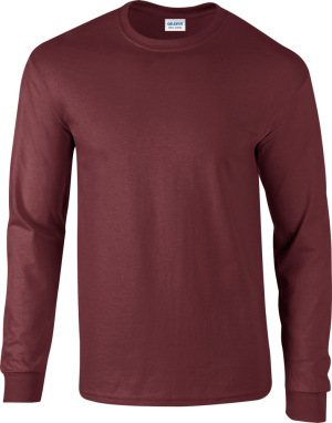 Gildan - Ultra Cotton™ Long Sleeve T- Shirt (Maroon)