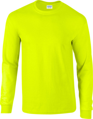 Gildan - Ultra Cotton™ Long Sleeve T- Shirt (Safety Green)