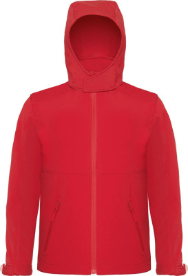 B&C - Hooded Softshell / Kids (Red)