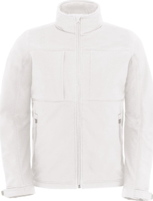 B&C - Hooded Softshell / Men (White)