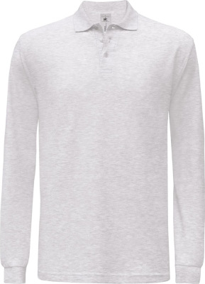 B&C - Polo Safran Longsleeve / Unisex (Ash)