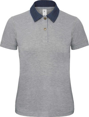 B&C - Polo DNM Forward /Women (Denim/Heather Grey)