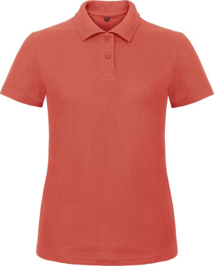 B&C - Polo ID.001 / Women (Pixel Coral)