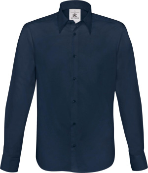 B&C - Hemd London / Men (Navy)