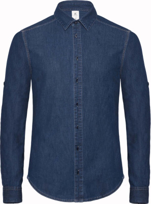 B&C - Hemd DNM Vision /Men (Deep Blue Denim)