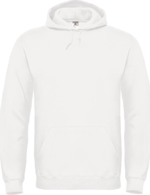 B&C - Sweat ID.003 mit gefütterter Kapuze und Kordelzug (White)