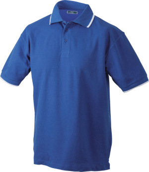 James & Nicholson - Polo Tipping (royal/white)