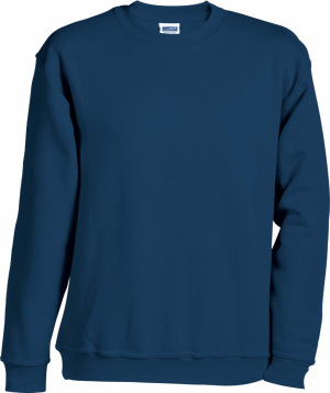 James & Nicholson - Round Sweat Heavy (navy)