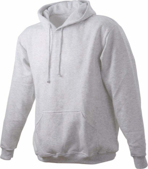 James & Nicholson - Hooded Sweat (grey heather)