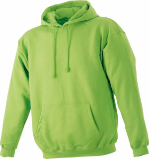 James & Nicholson - Hooded Sweat (lime green)