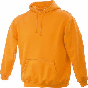 James & Nicholson - Hooded Sweat (orange)