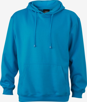 James & Nicholson - Hooded Sweat (turquoise)