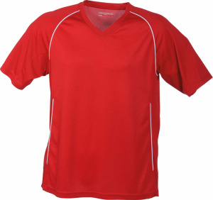 James & Nicholson - Team Shirt (Red/White)