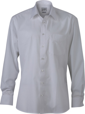 James & Nicholson - Men's Shirt "NEW KENT" (White)