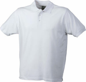 James & Nicholson - Workwear Polo Men (White)