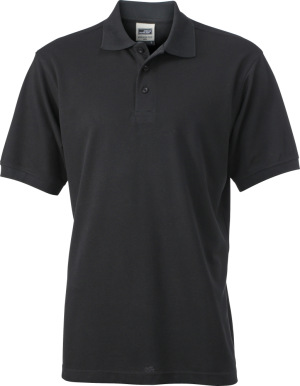 James & Nicholson - Men's Workwear Polo (Black)