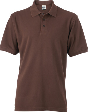 James & Nicholson - Men's Workwear Polo (Brown)