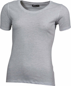 James & Nicholson - Ladies´ Basic-T (ash (heather))