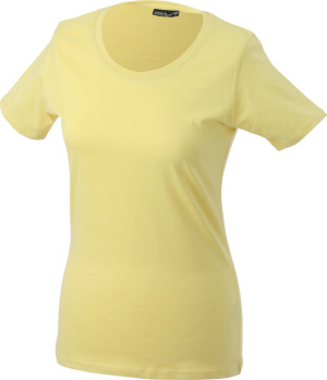 James & Nicholson - Ladies´ Basic-T (light yellow)