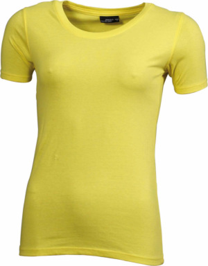 James & Nicholson - Ladies´ Basic-T (yellow)