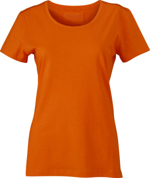 James & Nicholson - Ladies´ Urban T-Shirt (Orange/Navy)