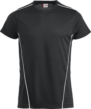 Clique - Ice Sport-T (schwarz / weiß)