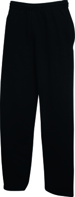 Fruit of the Loom - Open Leg Jog Pants (Black)