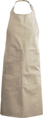 Kariban - Polyester Cotton Apron (Beige)