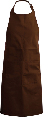 Kariban - Polyester Cotton Apron (Chocolate)